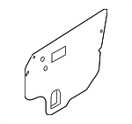 61244XA00A - Body: Water Shield for Subaru Image