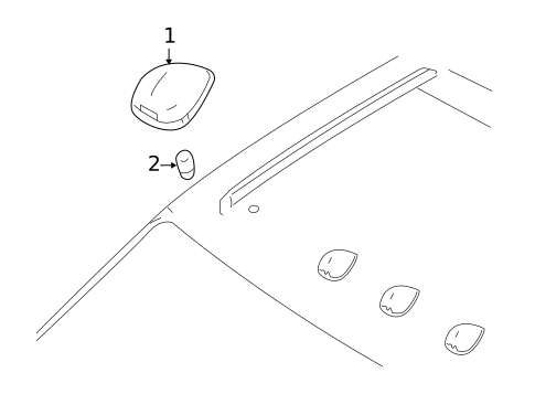 Roof Lamps for 2008 Ford F-350 Super Duty #0