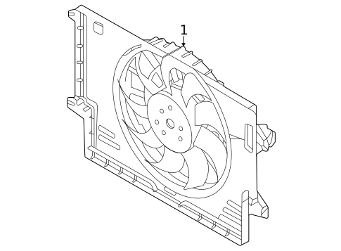 Cooling Fan for 2026 Hyundai Kona #0