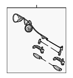 BN8F51270C - : 2004-2006 Mazda 3 - License Lamp for Mazda: 3 Image
