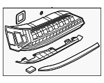 4M0945307A - : Tail Lamp Assembly for Audi: Q7, SQ7 Image