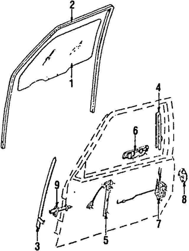UB3959560B - : Window Regulator for Mazda Image