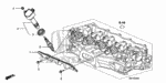 30511RNAA01 - Engine: INSULATOR, COIL HEAT for Honda Image