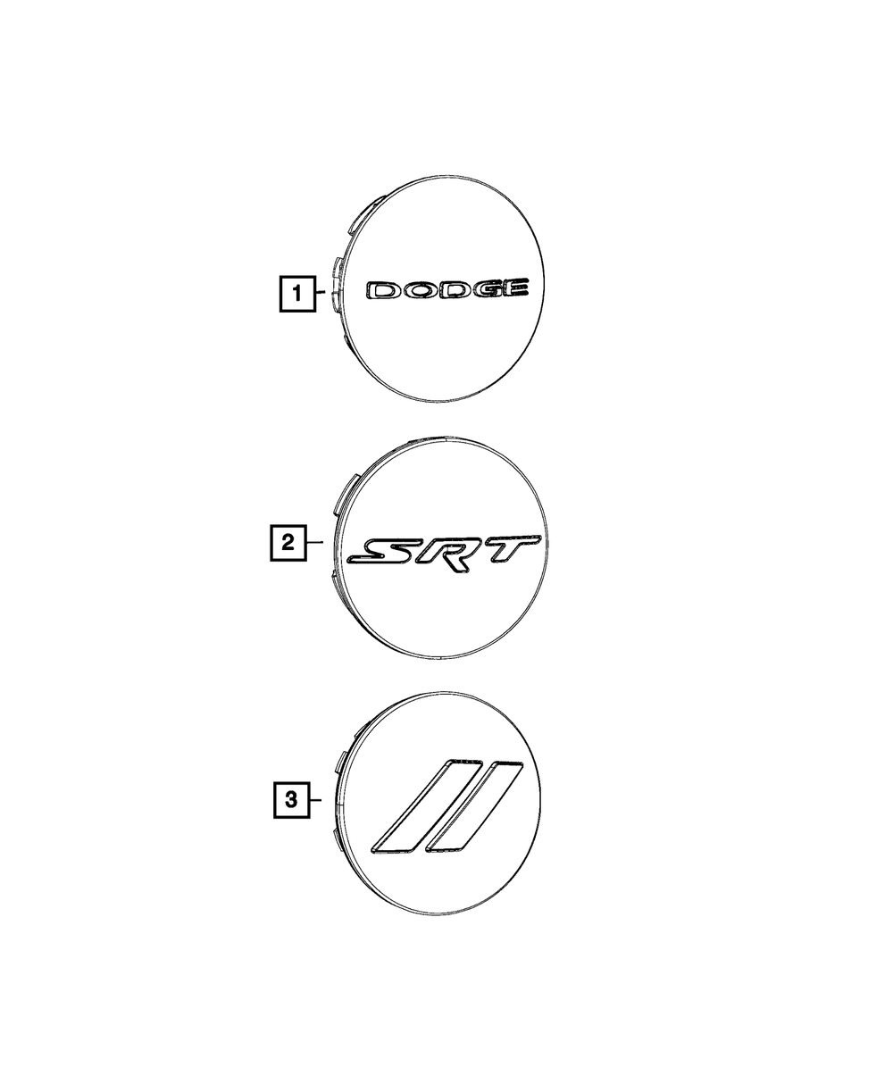 Wheel Center Cap - Mopar (6CZ27MALAA)