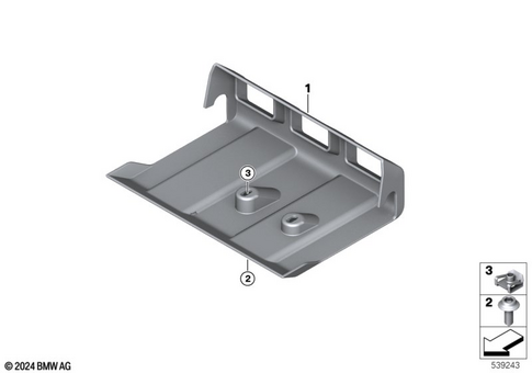 Motorcycle Trim Section, Windshield for 2024 BMW-Motorrad CE #30