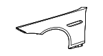 2328800301 - Body: Fender for Mercedes-Benz Image