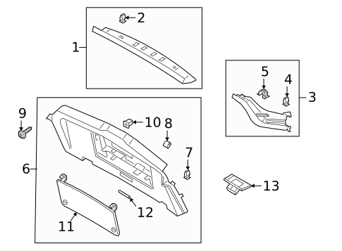 Interior Trim for 2021 Porsche Cayenne #0