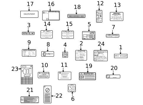 Labels for 2009 Mercedes-Benz SL63 AMG #0