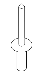 7147234212 - Body: Damper Rivet for BMW Image