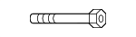 7148737759 - Body: Outer Reinforced Upper Bolt for BMW Image