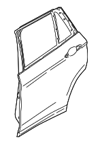 41007461352 - Body: Door Shell for BMW: X1 Image