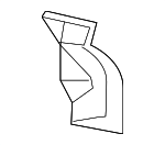 5370A073 - Body: Splash Guard for Mitsubishi: Outlander Image