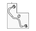 LF8N15260A - : By-Pass Hose for Mazda: 3 Image