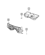56021909AA - Interior Trim: Body Wiring Grommet for Mopar Image