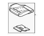 PR3Z63632A22B - Body: Seat Cushion Pad for Ford Image