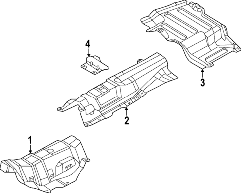 Heat Shields for 2024 Ford Maverick #0