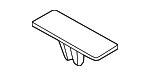 871143K000 - Body: Back Glass Stopper for Hyundai Image