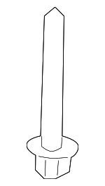 554483Z000 - Suspension: Engine Cradle Mount Bolt for Genesis: GV60, GV80, GV80 Coupe | Hyundai: Accent, Elantra GT, Ioniq 5, Santa Cruz, Sonata, Tucson Image