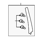 72430SJAA01ZA - Body: Applique for Acura: RL Image