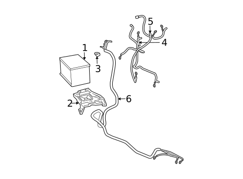 Battery & Related Components for 2017 GMC Savana 2500 #0
