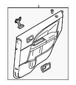 9F9Z7427406AA - Body: Door Trim Panel for Ford: Taurus X Image