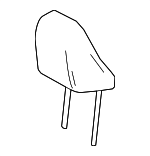 7191006C01C4 - Body: Headrest for Toyota Image image