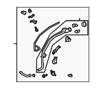 7721002270 - Fuel System: Pipe Assembly for Toyota: Corolla, Matrix Image