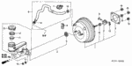 46407S84A01 - Chassis: CLAMP, TUBE for Honda Image