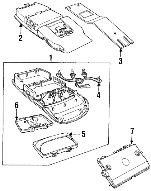 Overhead for 1994 Chrysler Concorde #0