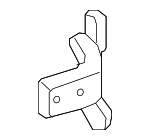 6878002050 - Body: Lower Hinge for Toyota: Camry, Corolla, Corolla Cross, Highlander, Matrix, RAV4 Image