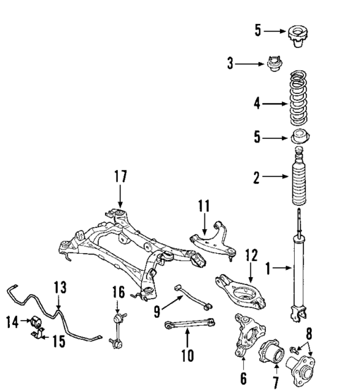 Rear Suspension for 2006 Nissan 350Z #0
