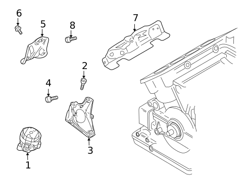 Hardware, Fasteners & Fittings for 2010 Audi R8 #1