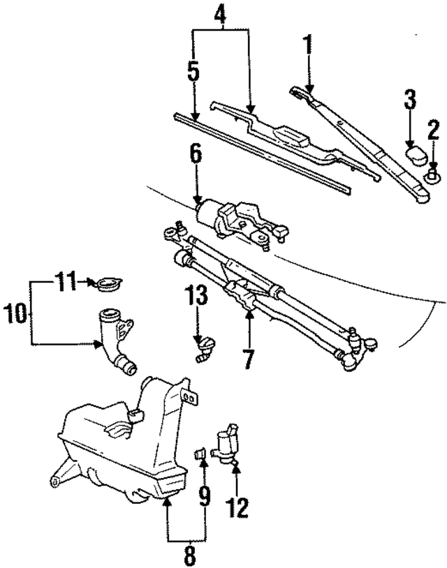 8533014490 - : Washer Pump for Toyota Image