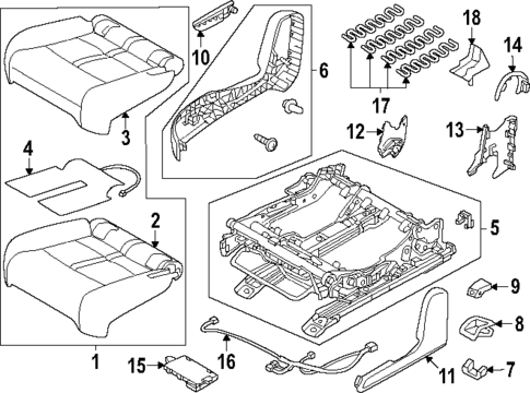 Second Row Seats for 2025 Mazda CX-70 #2