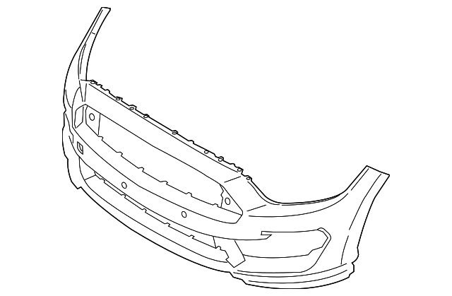 FR3Z-17D957-APTM - Bumper Cover 2015-2020 Ford Mustang | Ford