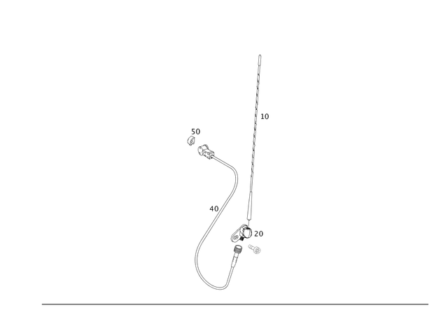 4519051100 - Electrical System: Antenna for Smart Image image