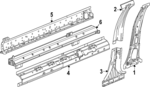 26502874 - : F Reinforcement for Chevrolet: Blazer EV Image