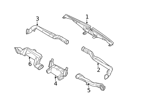 Ducts for 2005 Nissan 350Z #0