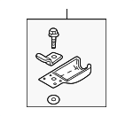 30886661 - Electrical: Seat Belt Anchor for Volvo Image