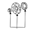 84868130 - Universals &amp; Rear Axle: Companion Flange for GM Image