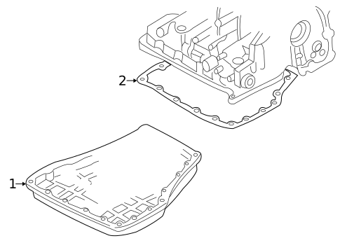 Transaxle Parts for 2002 Nissan Quest #0