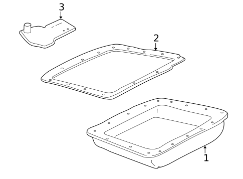 Transmission Components for 1997 Chevrolet Corvette #0