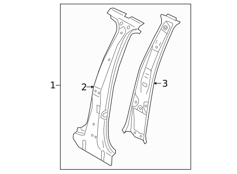 Center Pillar for 2025 Audi Q3 #0