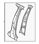 83A810073A - Body: Pillar Reinforced for Audi: Q3 Image