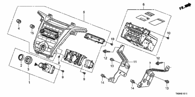 Audio Unit (2) for 2012 Honda Odyssey #0