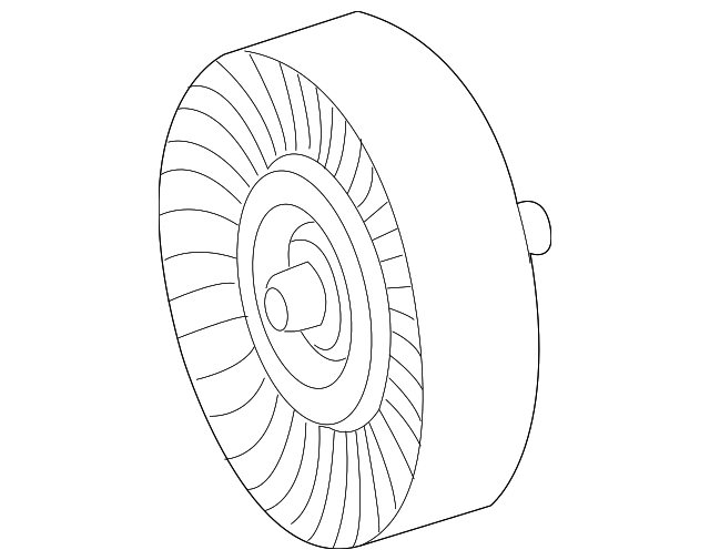 271-206-00-19 - Tensioner Pulley | Mercedes-Benz USA LLC