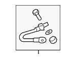 32600TZ5A00 - : 2014-2015 Acura MDX - Cable, Battery Ground for Acura: MDX Image