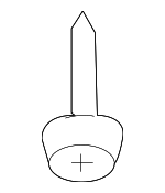 3D0867333 - Body: Sunroof Trim Retainer for Volkswagen Image