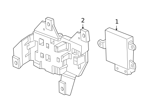 Electrical Components for 2017 GMC Acadia Limited #0