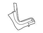 11B863483B4PK - Body: Cowl Trim for Audi Image